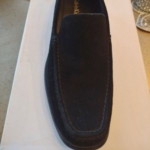 Black suede Calvin Klein’s